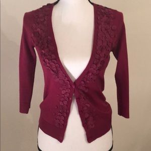 Fuchsia cardigan